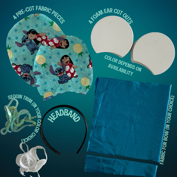 Lilo & Stitch No Sew Ear Kit