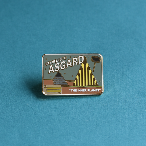 Say Hello to Asgard // Thor // Marvel-ous Places Pin