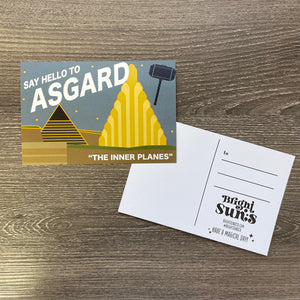 Say Hello To Asgard // Thor // Avengers // Marvel-ous Places Postcard Print