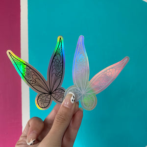 Holographic Tink Wings Sticker