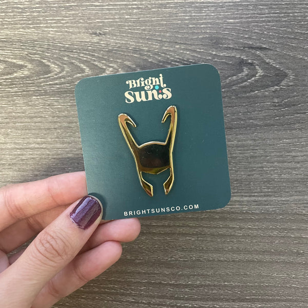 Loki Headpiece Pin