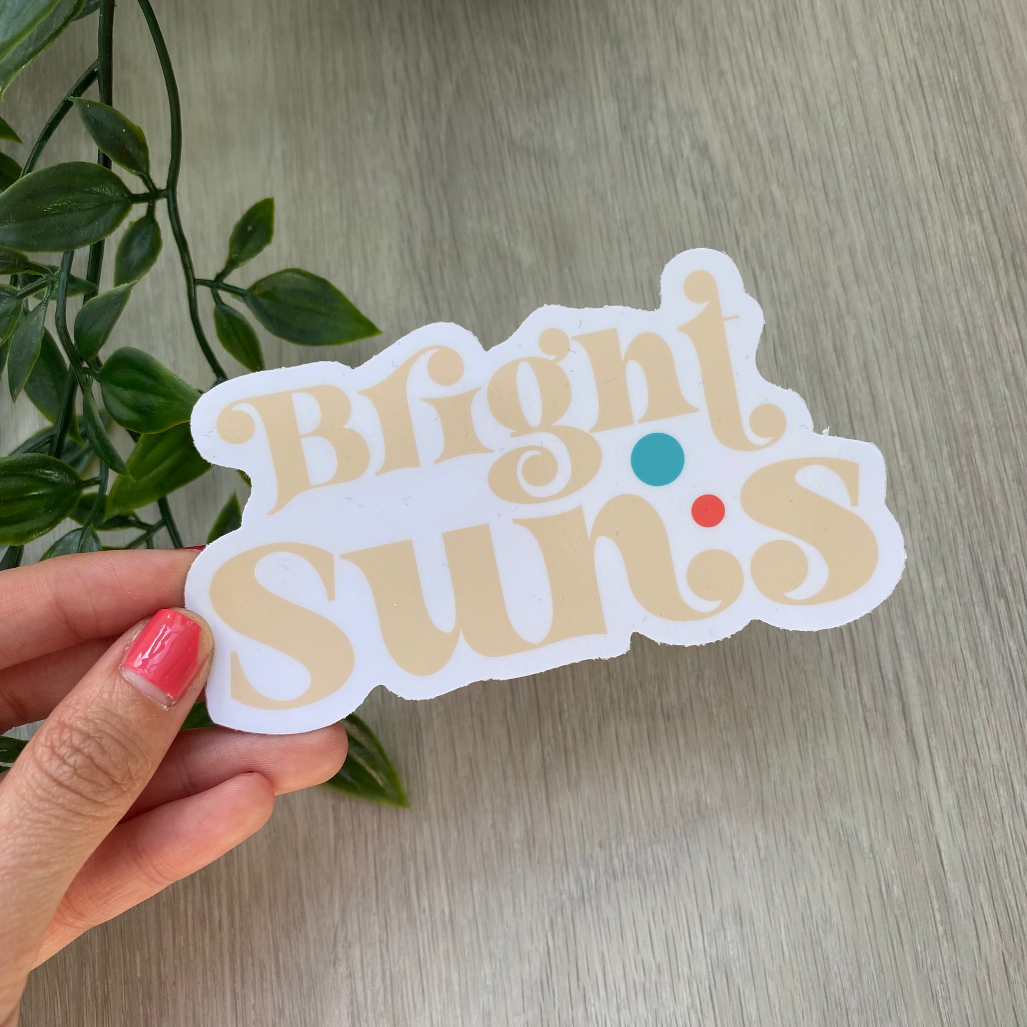 Bright Suns Logo Sticker