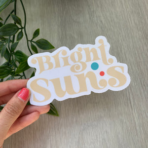 Bright Suns Logo Sticker