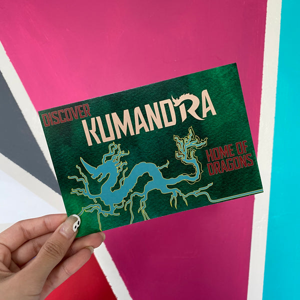 Discover Kumandra Raya Postcard Print