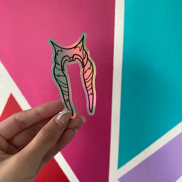 Ahsoka Headpiece Holographic Sticker