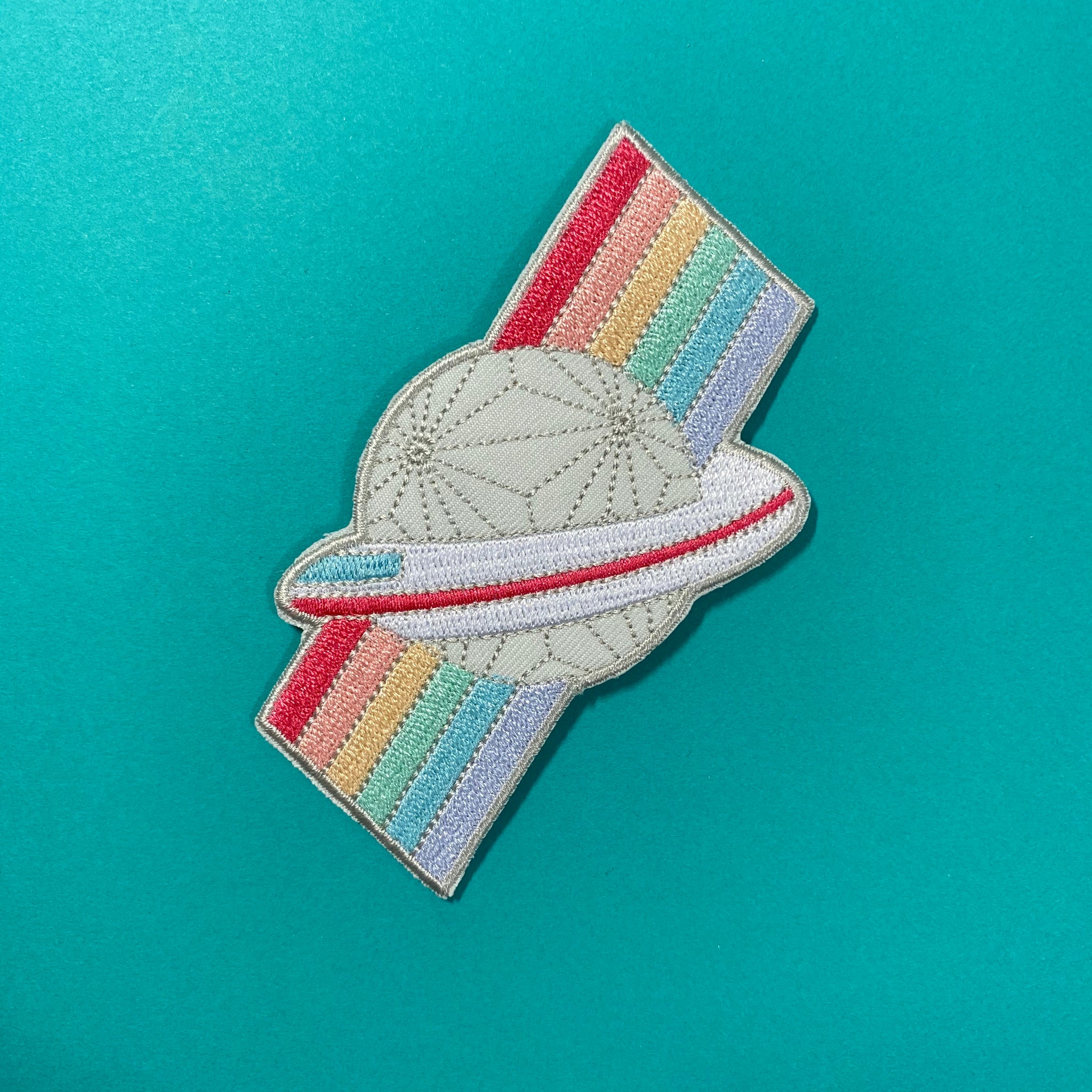 Rainbow Spaceship Earth Patch