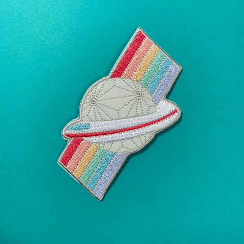 Rainbow Spaceship Earth Patch