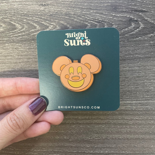 Pumpkin Mickey Pin